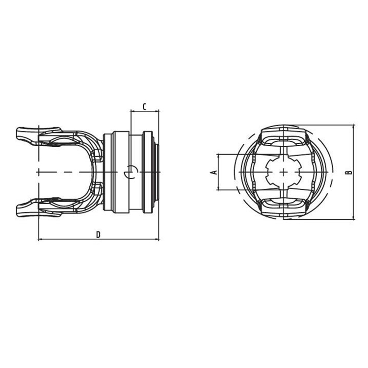 打印 用于PTO驱动轴的Speedlash SP系列