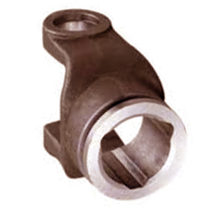 Triangular yoke for agricultural pto shaft Triangular yoke for agricultural pto shaft 1