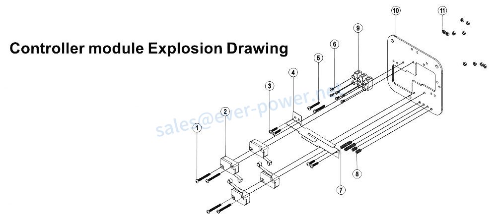 温室电机变速箱控制器模块