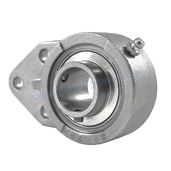Stainless Steel 3-Bolt Flange Bearings-1 Stainless Steel 3 Bolt Flange Bearings 1