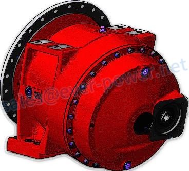 planetary gearboxes for concrete mixer trucks