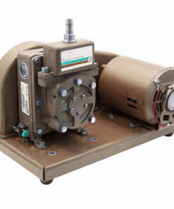 Belt drive 2X rotary vane vacuum pump