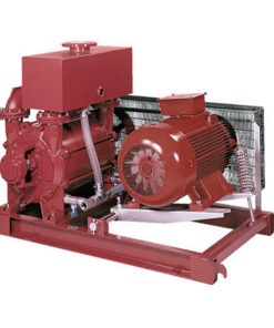 Reciprocating vacuum pump