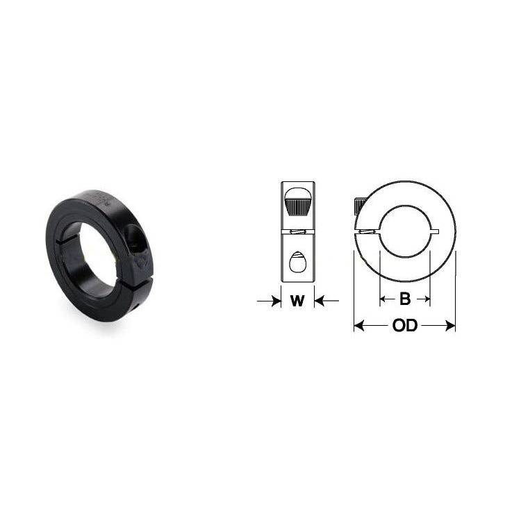 Shaft Collar with One split