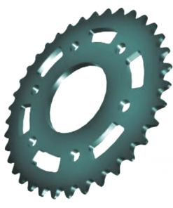 Aluminum Roller Chain Sprockets 1 2
