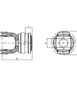 PTO 드라이브 샤프트용 Speedlash SP 시리즈