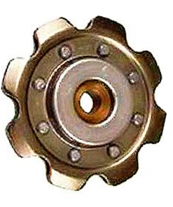 Stamped idler sprockets 1
