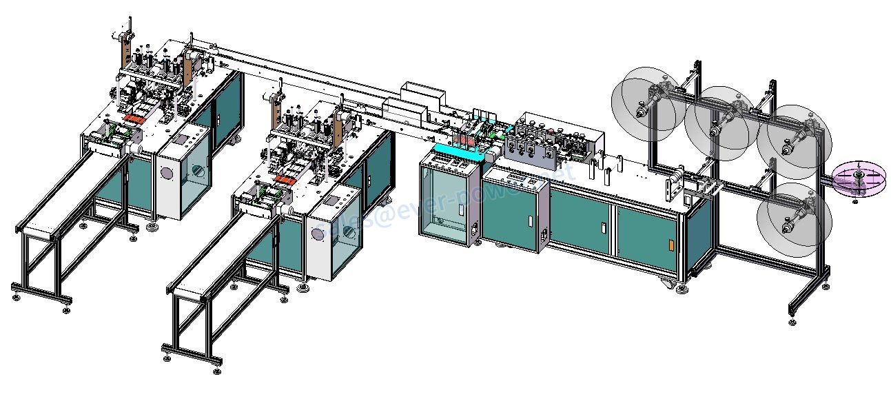 mask machine line