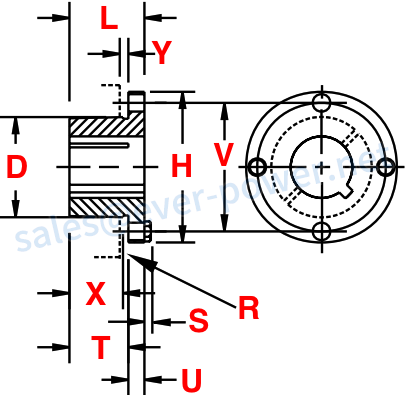 G分体式锥度衬套