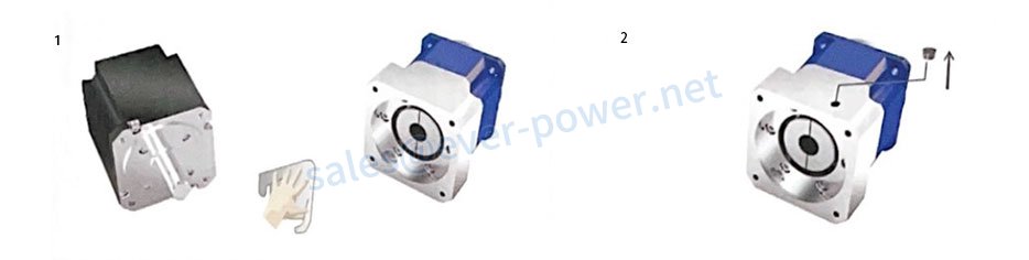 Servo Motor Gearbox Installation